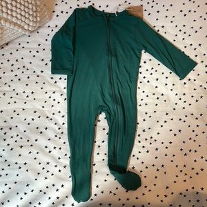 NWT Kyte Baby Footie [3-6mo - Emerald]